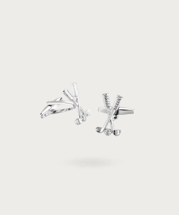 Boutons de manchette inspirés du monde du golf - Fairway Chic