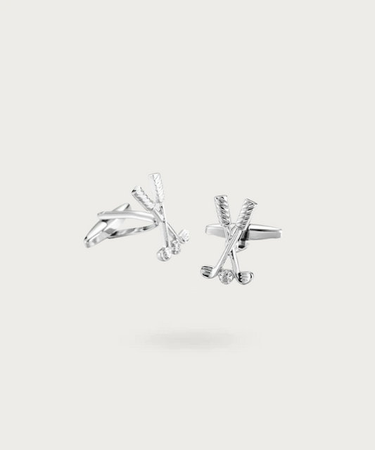 Boutons de manchette inspirés du monde du golf - Fairway Chic